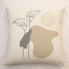 Callas Cushion Cover in Embroidered Application – 45x45cm