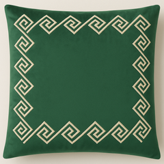 Athenian Elegance Velvet Cushion Cover 45x45