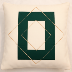 Geometric Elegance Cushion Cover 45x45